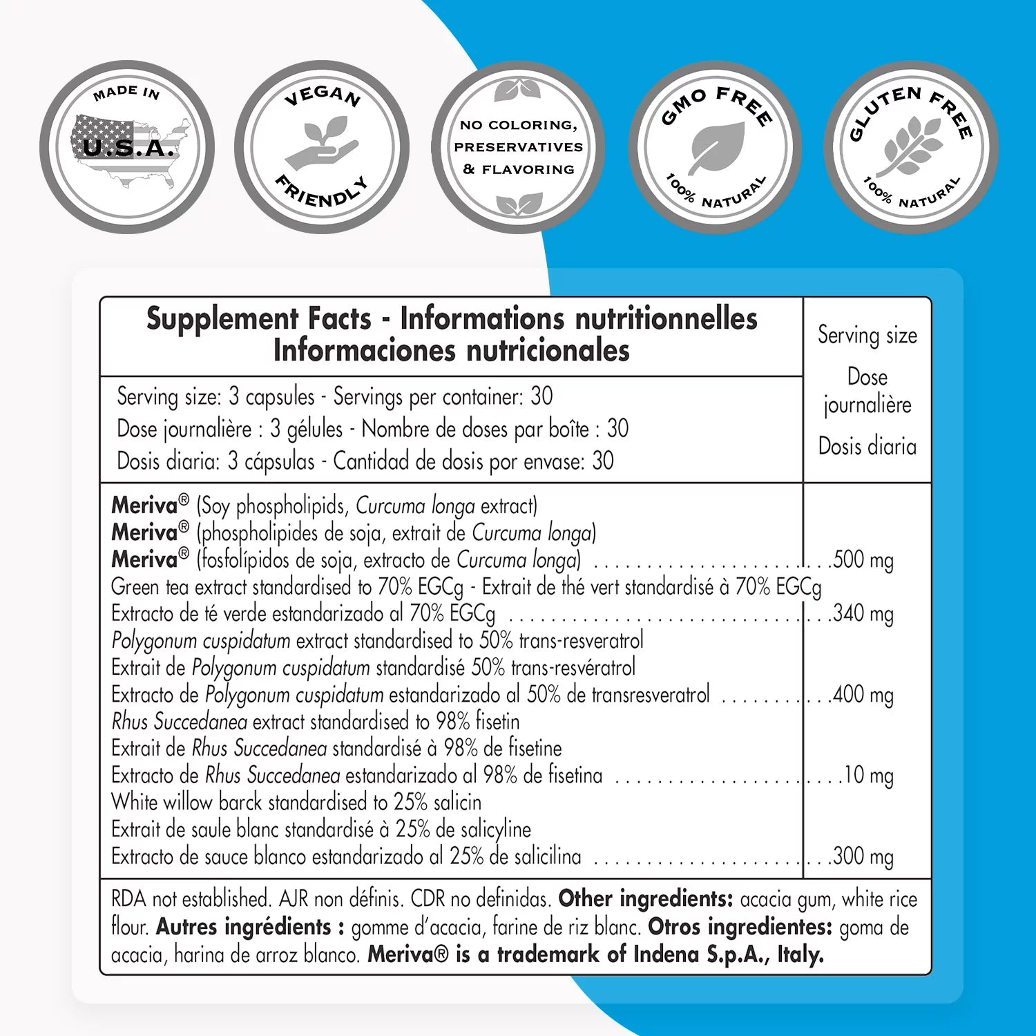 Supersmart - Natural Rapalogs - with Egcg, Trans-Reservatrol, Fisetin - anti Aging Supplement - Longevity & Cells Health | Non-Gmo - 90 Vegetarian Capsules