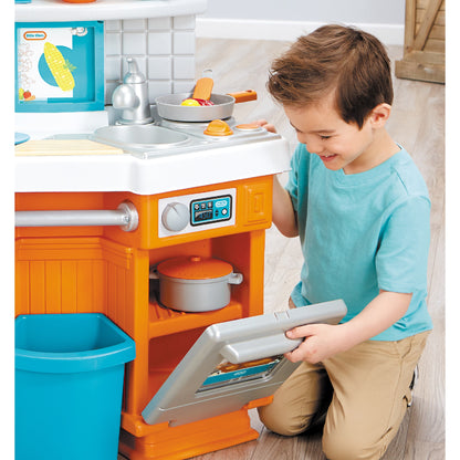 Home Grown Kitchen Set - Role Play Realistic Kid Playset