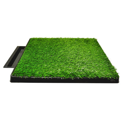 Downtown Pet Supply Grass Pad for Dogs, System W/ Drawer, 20 X 30&quot; Dog Pads