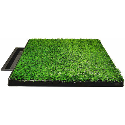 Downtown Pet Supply Grass Pad for Dogs, System W/ Drawer, 20 X 30&quot; Dog Pads