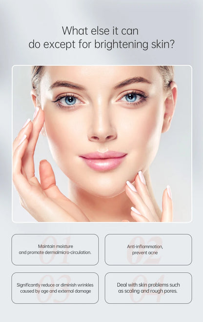 Vitamin C Serum Hyaluronic Acid For Face Collagen Glowing Serum Fade Melanin Whitening Moisturizing Facial Skin Care JoyPretty