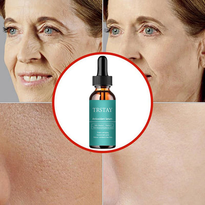 TRSTAY Antioxidant serum Using Vitamin C · Vitamin E Using plant hyaluronic acid Strong anti-aging and improving black skin Spo