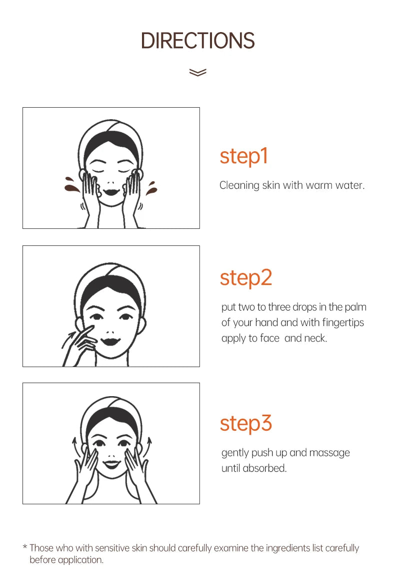 Vitamin C Serum Hyaluronic Acid For Face Collagen Glowing Serum Fade Melanin Whitening Moisturizing Facial Skin Care JoyPretty